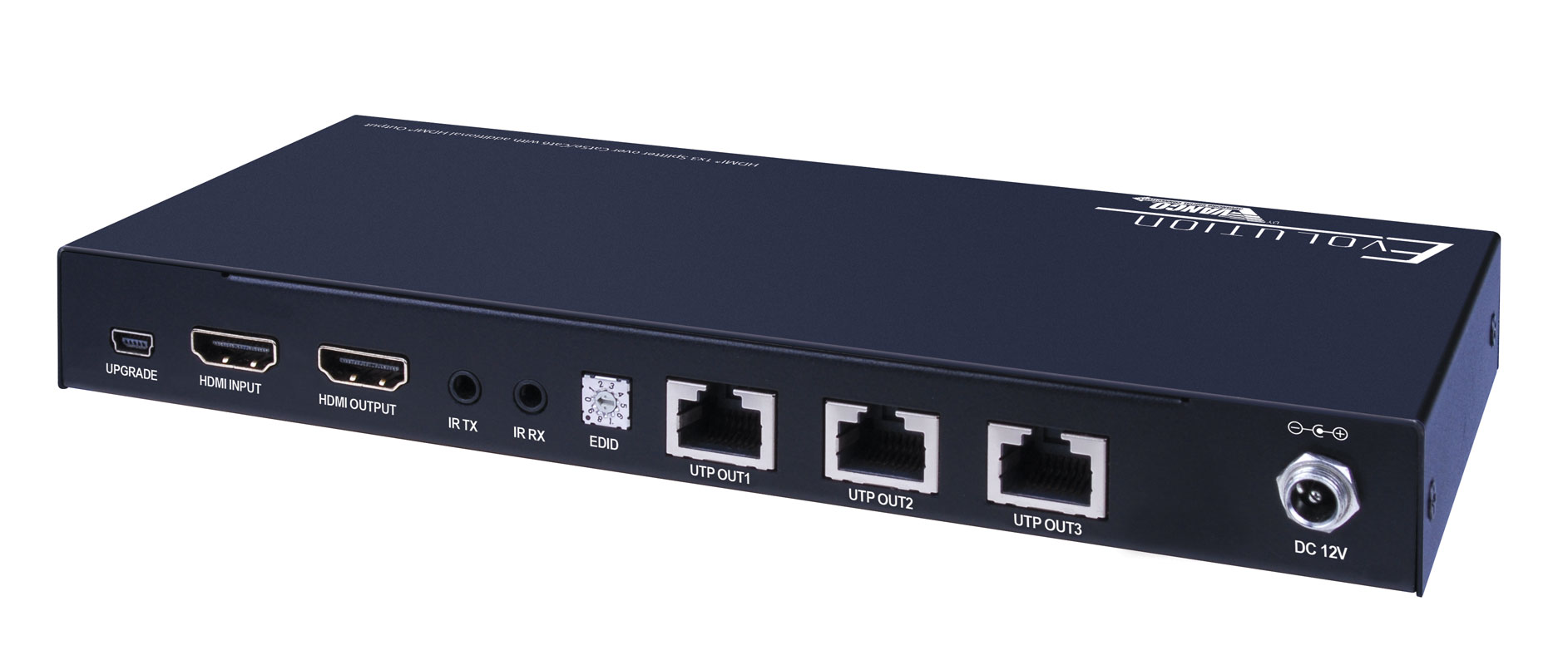 Evolution Hdmi® 1x3 Splitter Over Cat5e/cat6 Cable With Additional Hdmi® Output