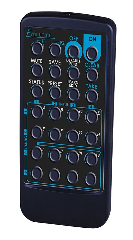 Evolution Hdbaset™ 4x4 Matrix Selector Switch (230ft/70m)