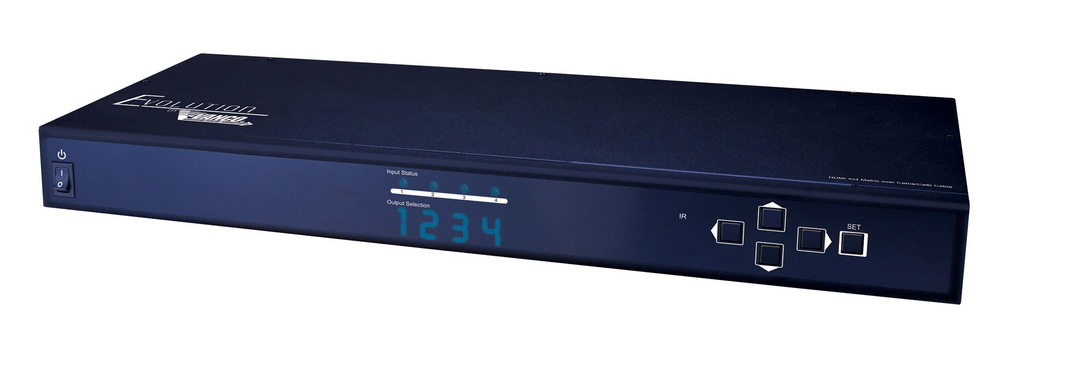 Evolution Hdbaset™ 4x4 Matrix Selector Switch (230ft/70m)