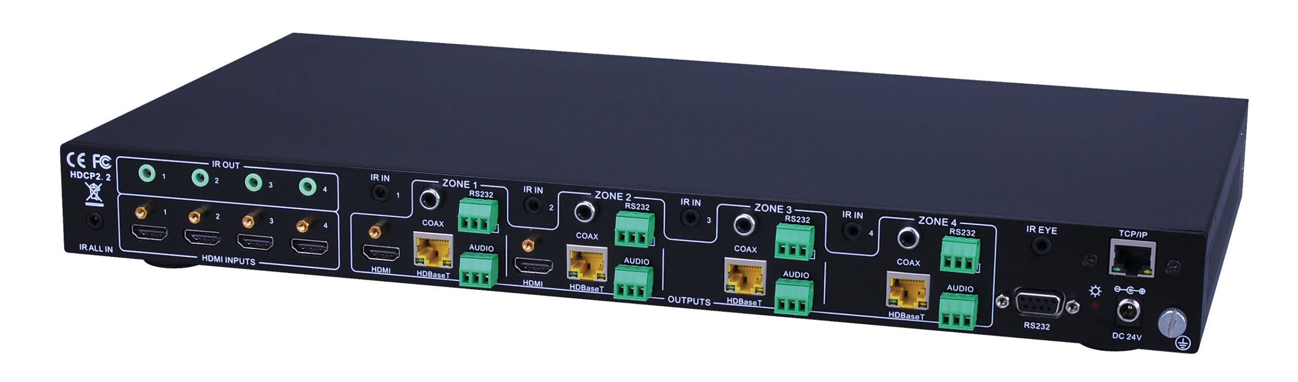 Evolution Hdbaset™ 4k 4 X 4 Matrix Selector Switch