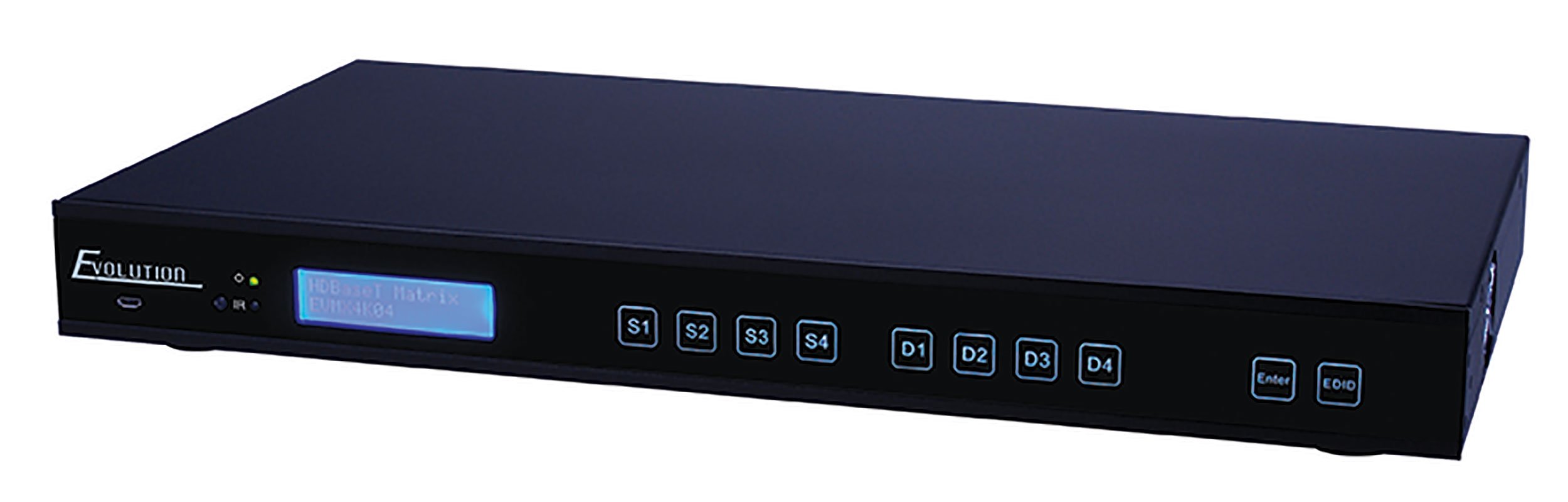 Evolution Hdbaset™ 4k 4 X 4 Matrix Selector Switch