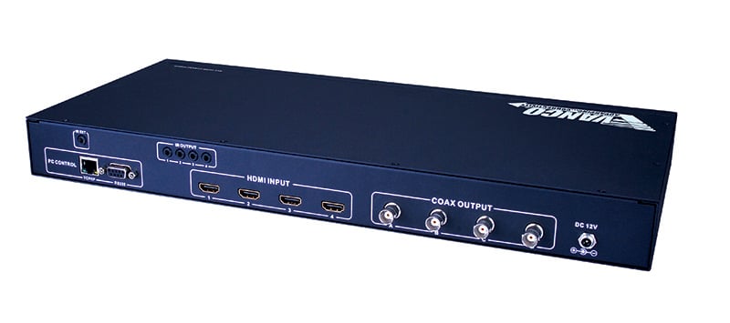 4x4 Hdmi® Coaxial Matrix