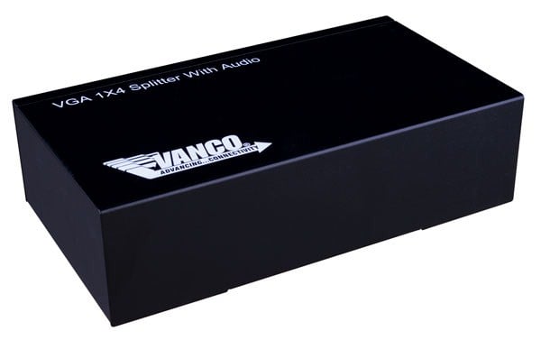 S-VGA 1x4 Splitter with Audio