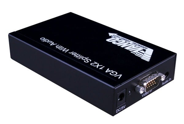 S-VGA 1x2 Splitter with Audio