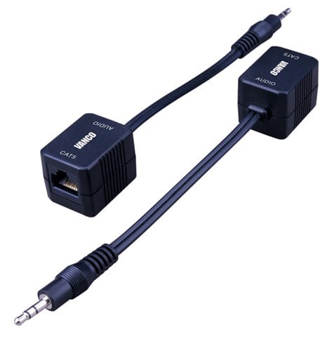 3.5mm Audio Extender Over Cat5e/cat6 Cable