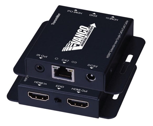Hdmi® Extender Over Single Cat5e/cat6 Cable