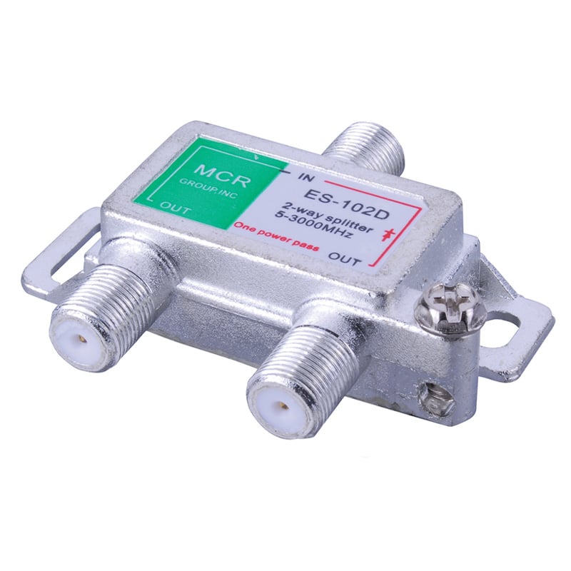 2 Way 3 Ghz Digital Satellite Splitter