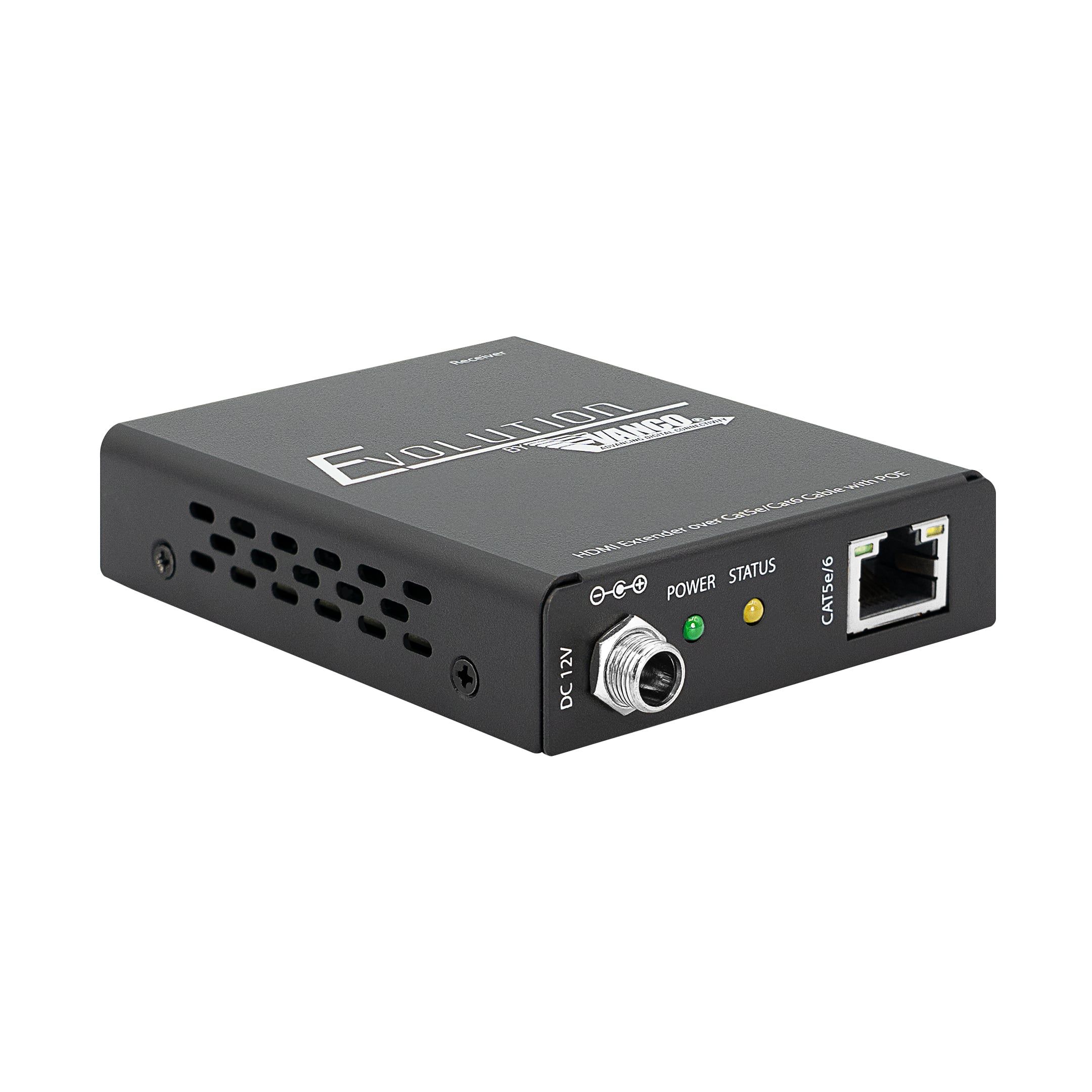 Evolution Ultra Slim Hdmi® Over Single Cat5e/cat6 Cable Extender With Poe