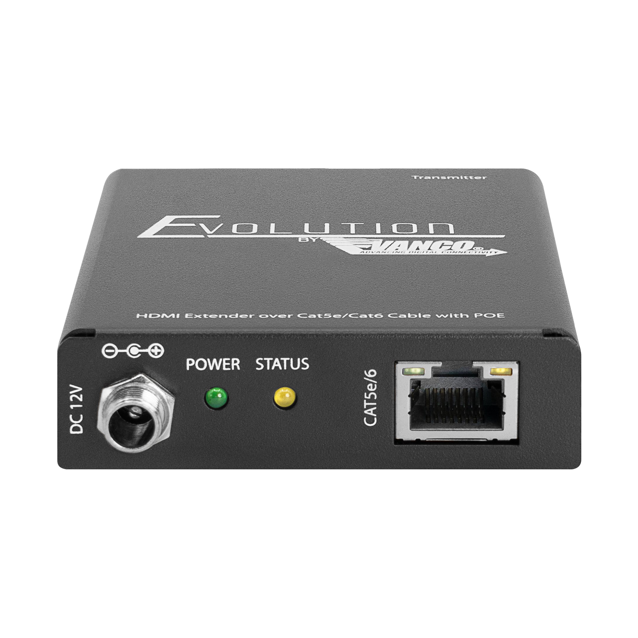 Evolution Ultra Slim Hdmi® Over Single Cat5e/cat6 Cable Extender With Poe