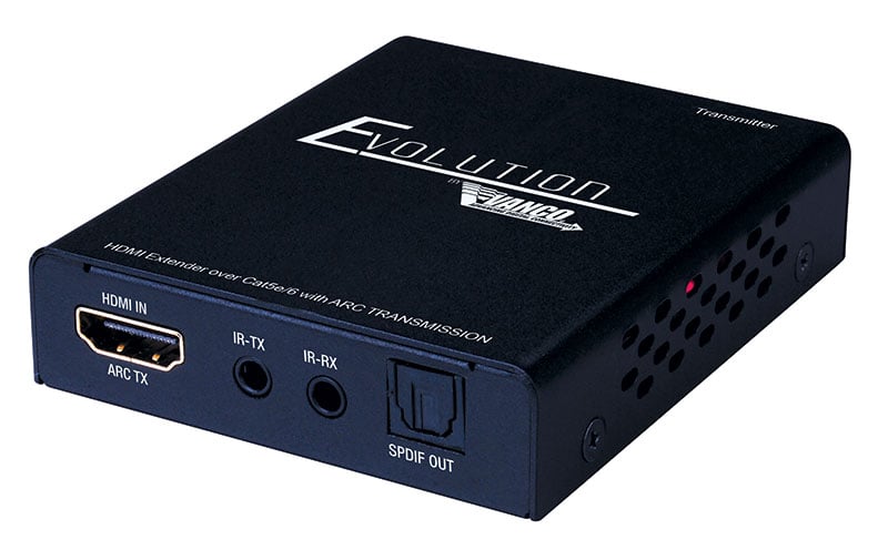Evolution Hdmi® Over Single Cat5e/cat6 Cable Extender With Arc