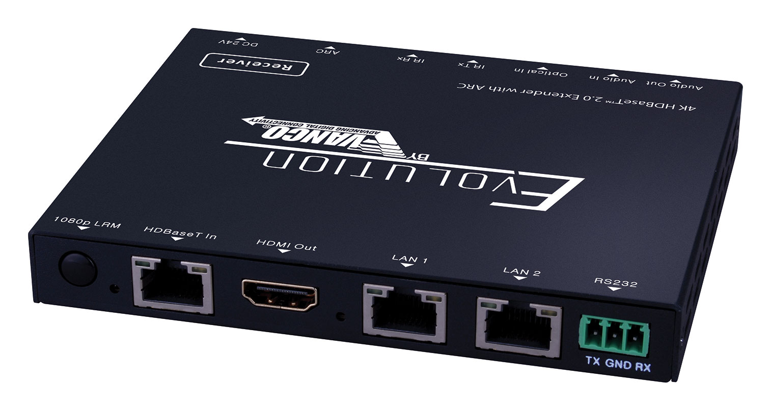 Evolution 4k Hdbaset™ 2.0 Extender With Arc And Digital/analog Audio Breakouts