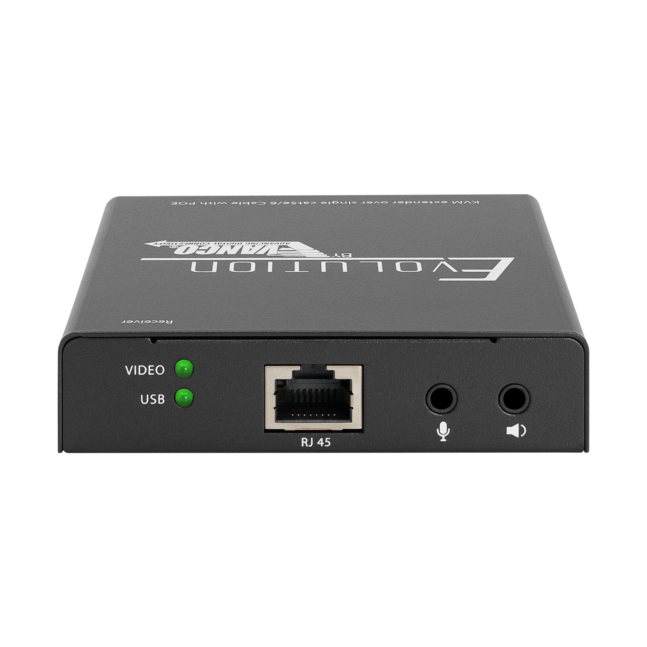 Evolution Hdmi® Extender With Kvm And Poe - RX Back Straight
