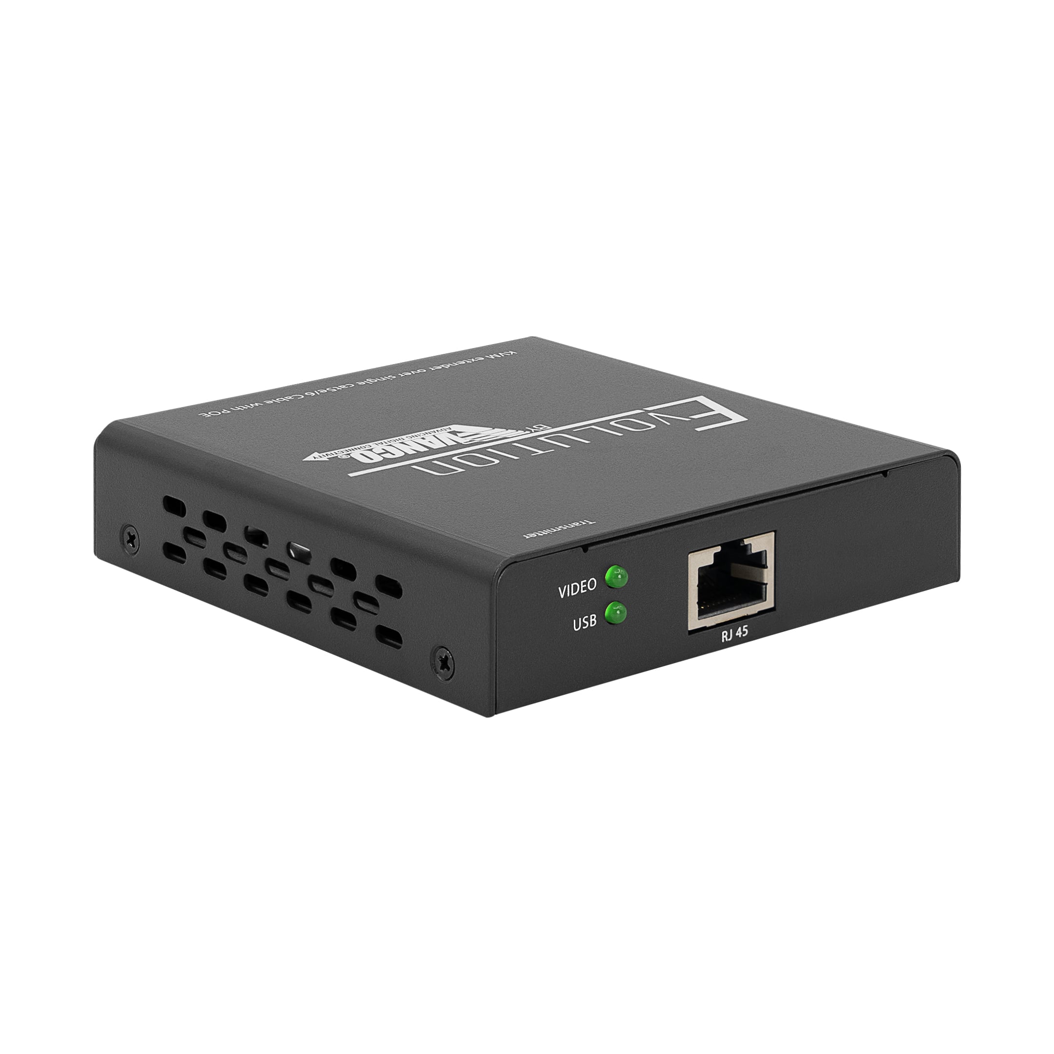 Evolution Hdmi® Extender With Kvm And Poe - TX Back Angle