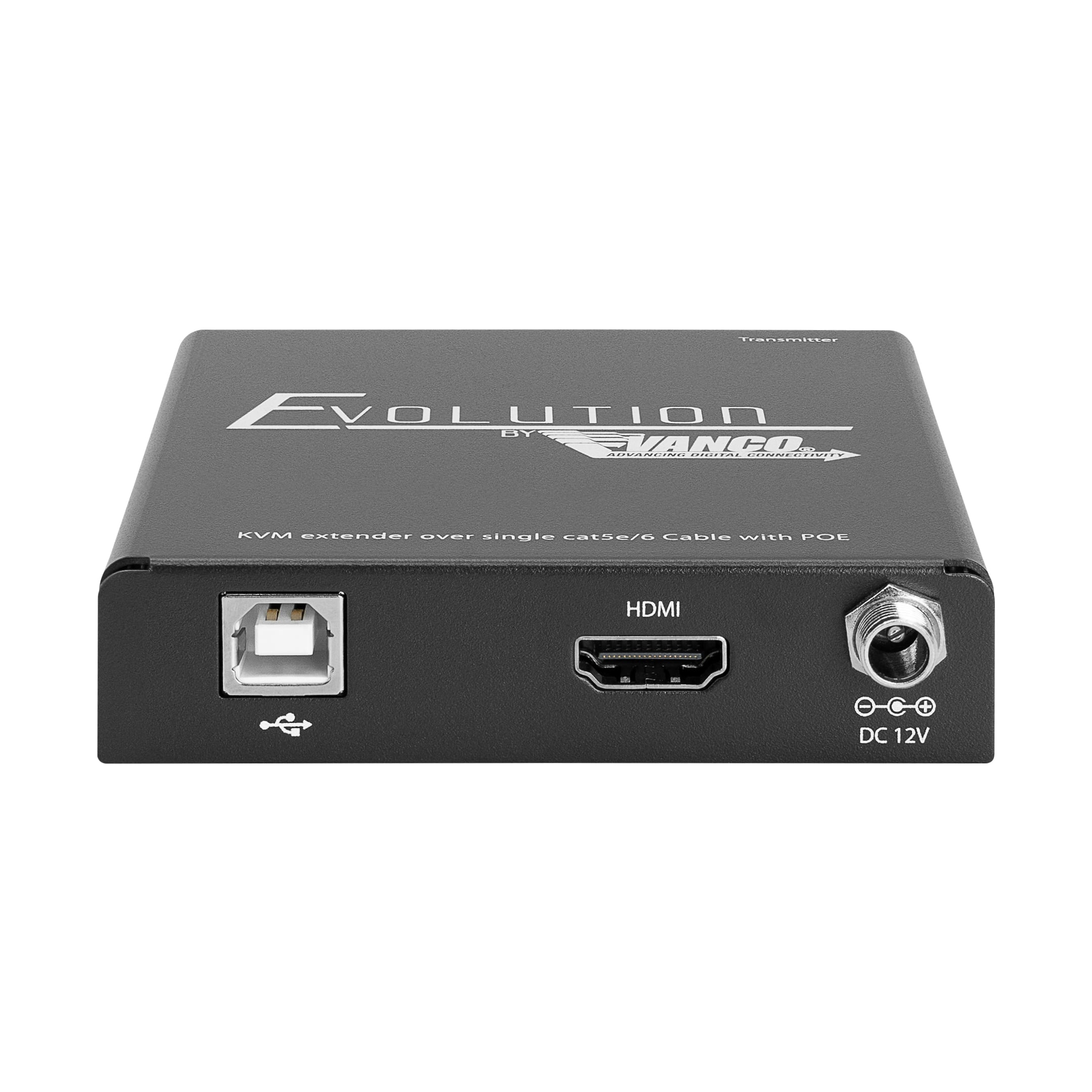 Evolution Hdmi® Extender With Kvm And Poe - TX Front Straight