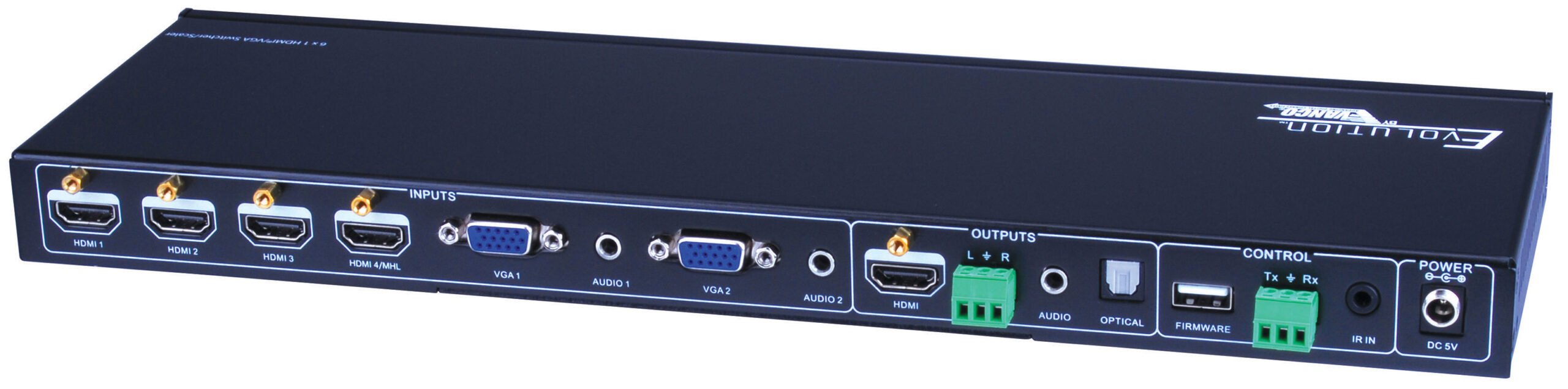 Evolution 6x1 Multi Format Scaler Switcher