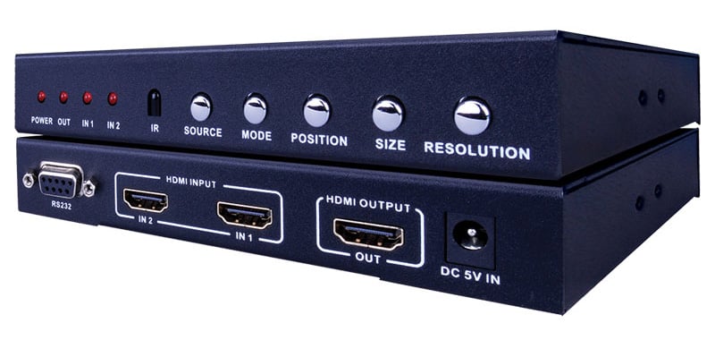 Evolution 2x1 Hdmi® Switch With Multiview And Pip