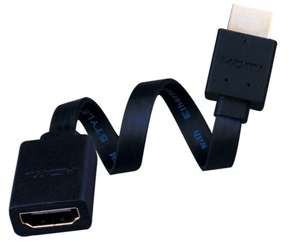 CABLE HDMI PLAT HIGHT SPEED MALE/MALE 1,8M