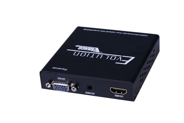 Evolution Hdmi® And Vga Extender Over Single Cat5e/cat6 Cable