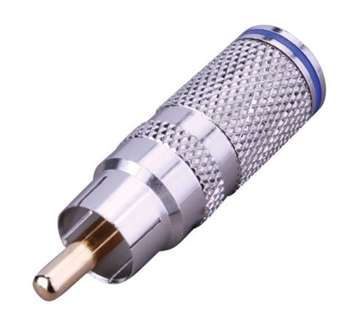 Generation II Compression RCA Male Plug - RG6 Quad