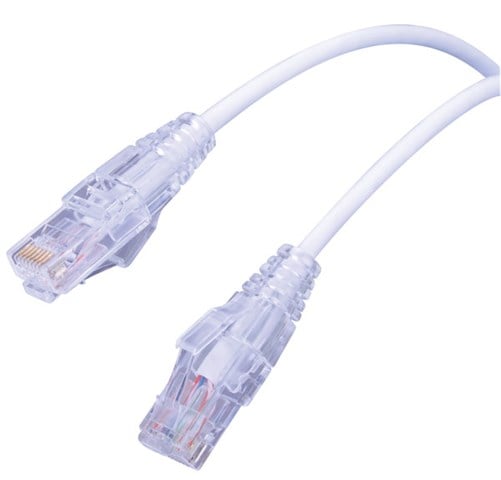 Super Slim Category 6 (utp) 550 Mhz Network Patch Cable Non Booted