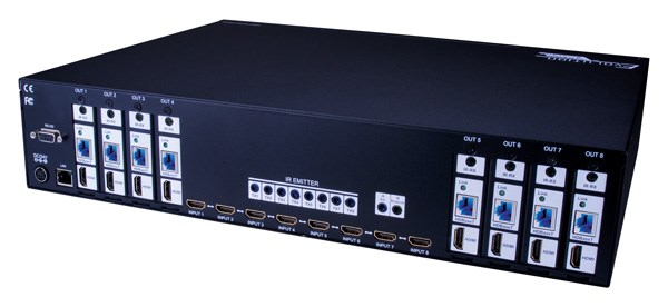 Evolution Hdbaset™ 8x8 Matrix Selector Switch (230ft/70m)
