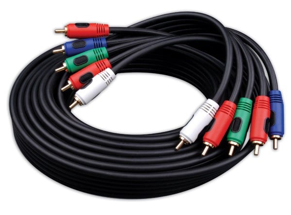 Rgb Component Video Cable With Left/right Digital Audio