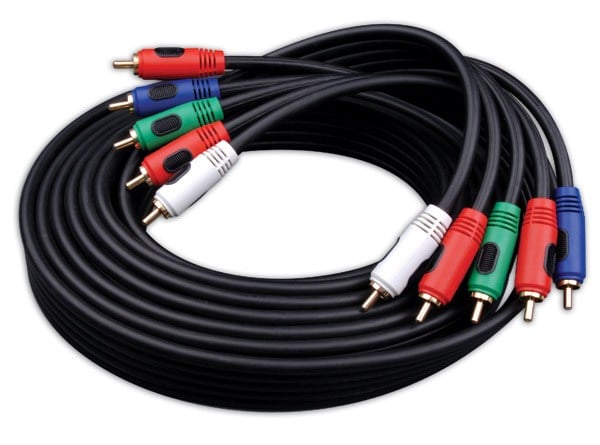 Premium Photo  High quality rgb coax cable, tv, video - audio