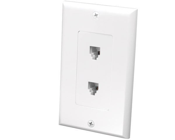 Color Mate® Decor Style Dual Flush Wall Plate