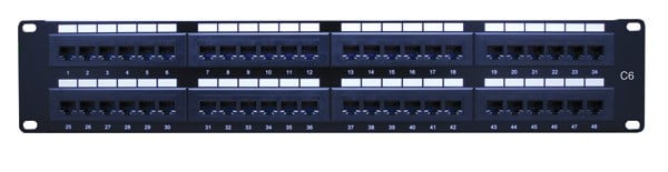 Category 6 Patch Panels