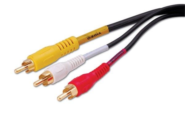 Triple Rca Composite Audio/video Cables