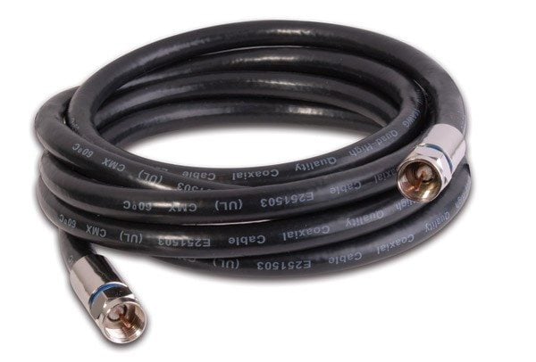 Rg6 Quad Digital Coaxial Cable With Premium Gen Ii Compression Connectors