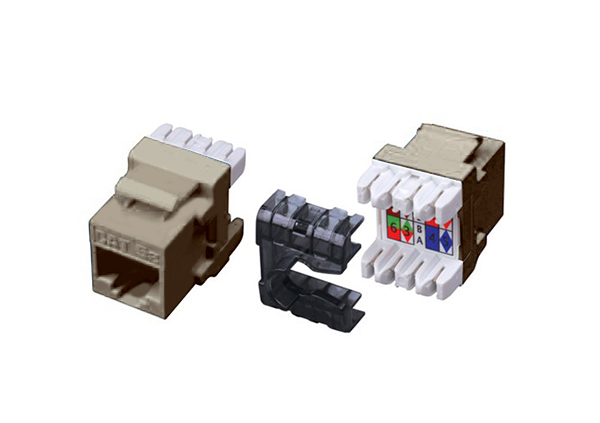 Category 5e 180 Degree Keystone Inserts Vanco
