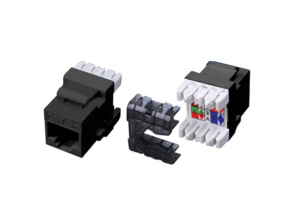 Category 5e 180 Degree Keystone Inserts Vanco