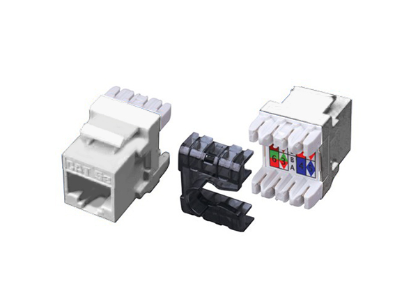 Category 5e 180 Degree Keystone Inserts Vanco
