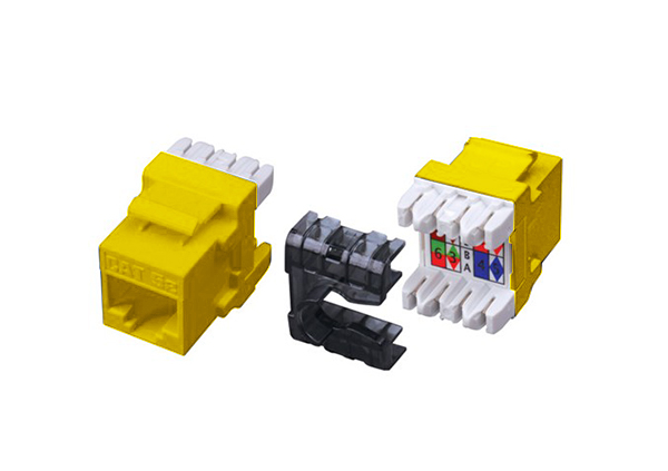 Category 5e 180 Degree Keystone Inserts Vanco