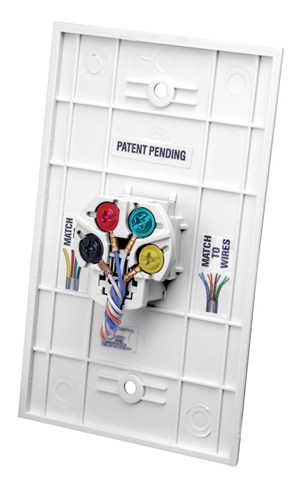Color Mate® Flush Wall Plate