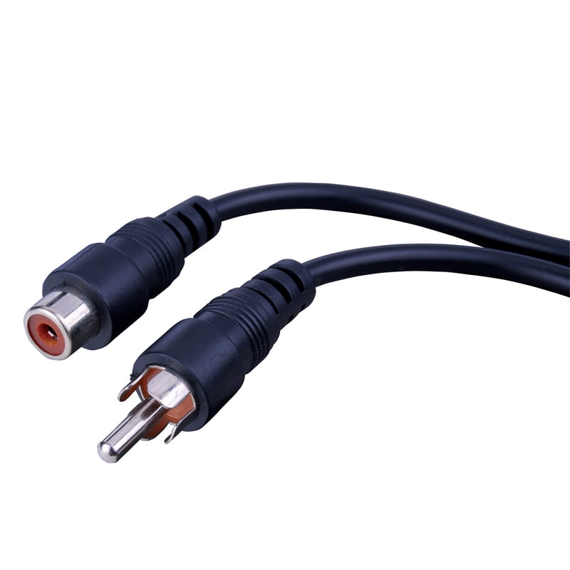 Audio Patch Cable Single Rca Male Plug To Single Rca Female Jack Extension
