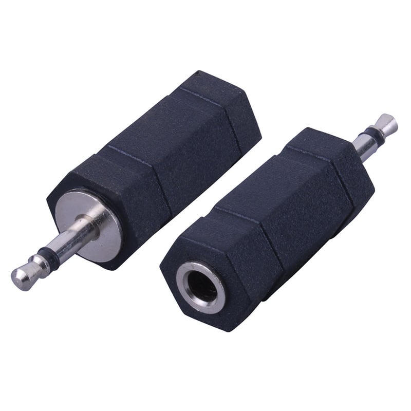 2.5 Mm Mono Plug 3.5 Mm Miniature Mono Jack Adapter