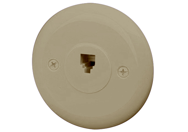 Color Mate® Round Flush Jack
