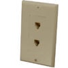 Color Mate® Decor Style Dual Flush Wall Plate