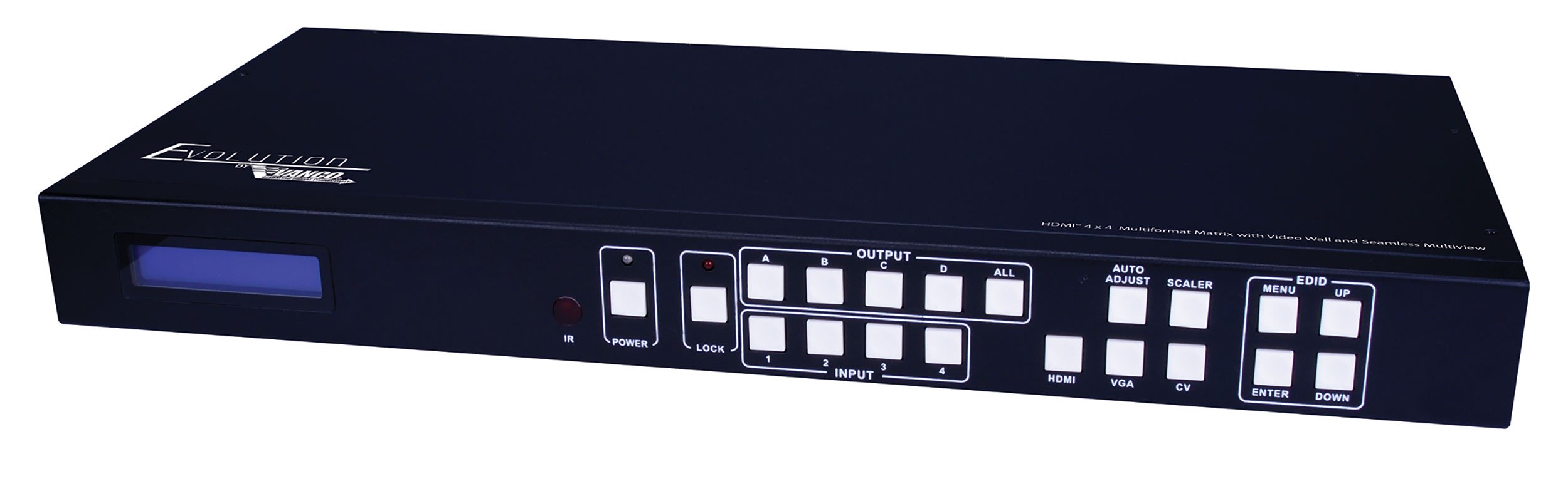 Evolution Hdmi® 4 X 4 Multi Format Matrix With Video Wall And Seamless Multiview