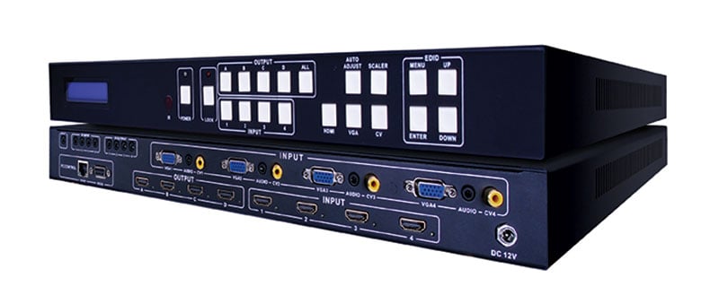 Evolution Hdmi® 4 X 4 Multi Format Matrix With Video Wall And Seamless Multiview