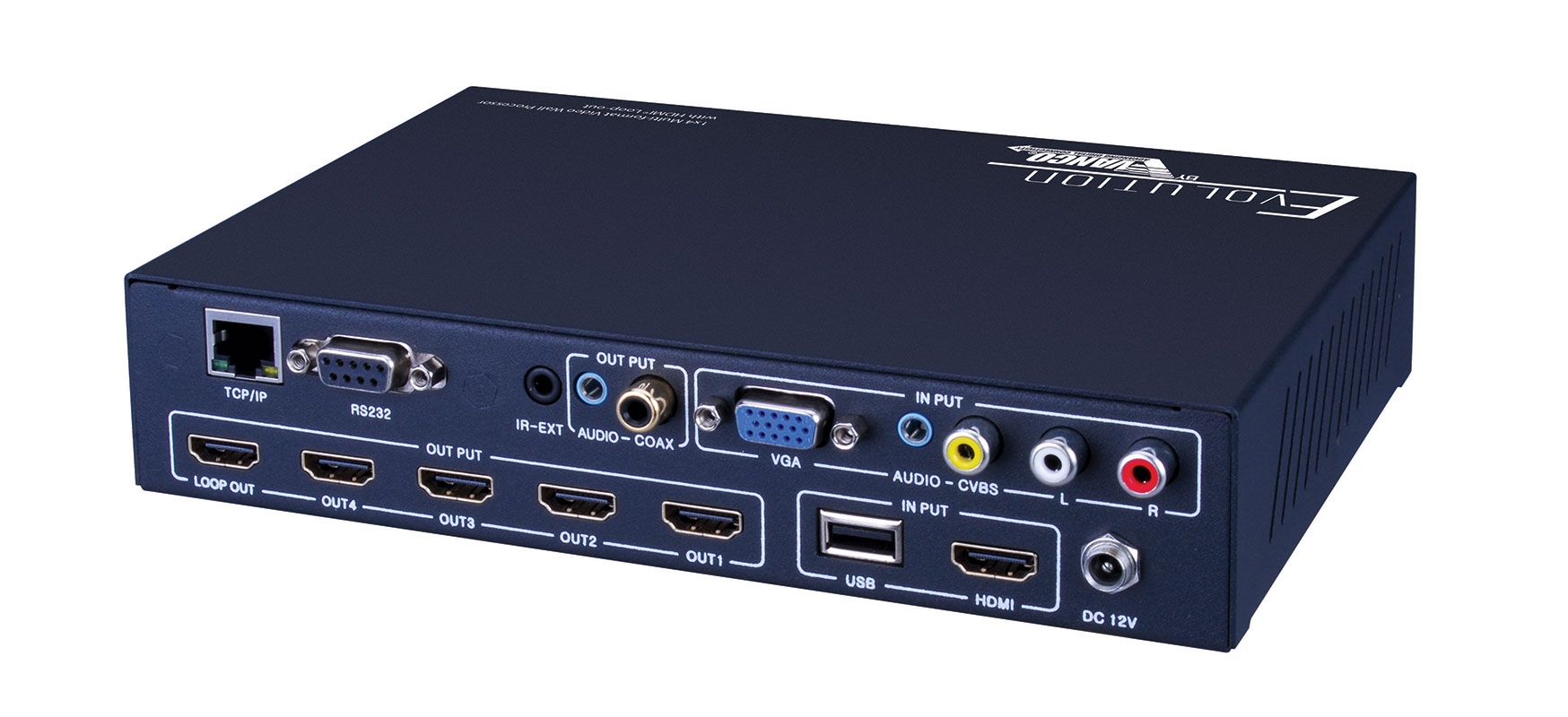Evolution 1x4 Multi Format Video Wall Processor With Hdmi® Loop Out