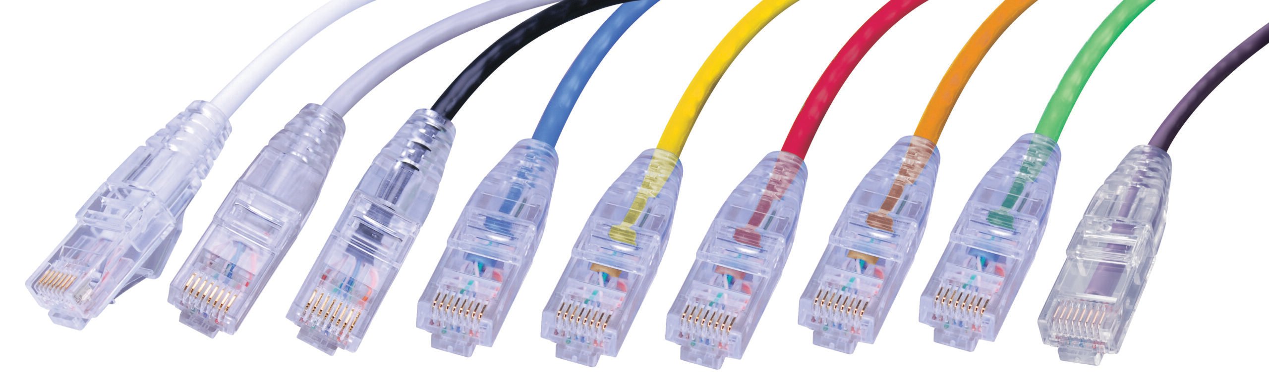 Super Slim Category 6 (utp) 550 Mhz Network Patch Cable Non Booted