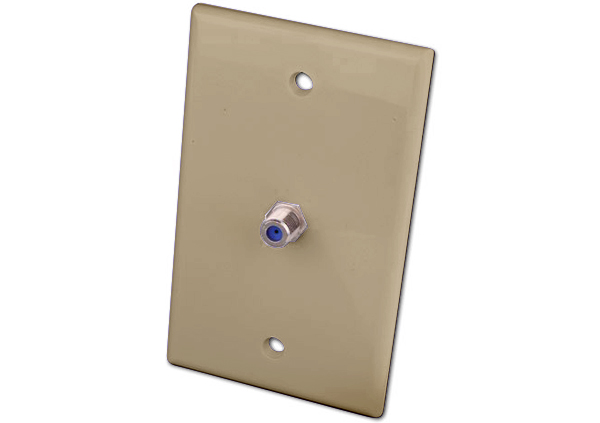 Hd 1 Ghz Video Wall Plate Ivory, Vanco
