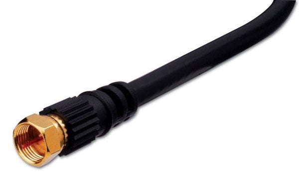 Rg6 "f" Type Plug To "f" Type Plug Coaxial Cable