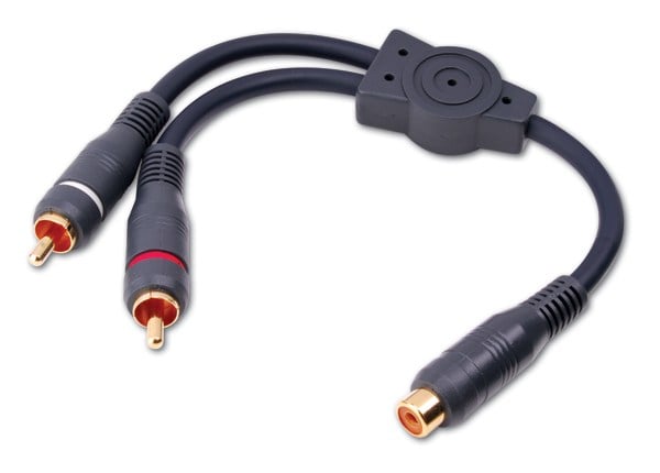 Rca Metal "y" Cable Adapters