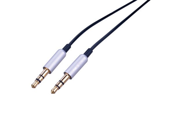 10 ft Slim 3.5mm Stereo Audio Cable - M/M