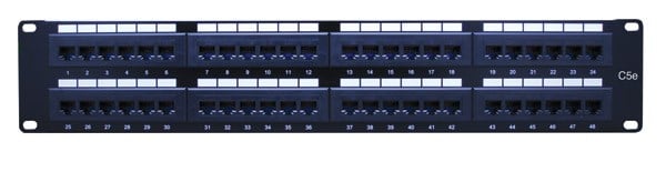 Category 5e Patch Panels