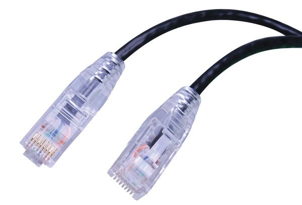 Super Slim Category 6 (utp) 550 Mhz Network Patch Cable Non Booted
